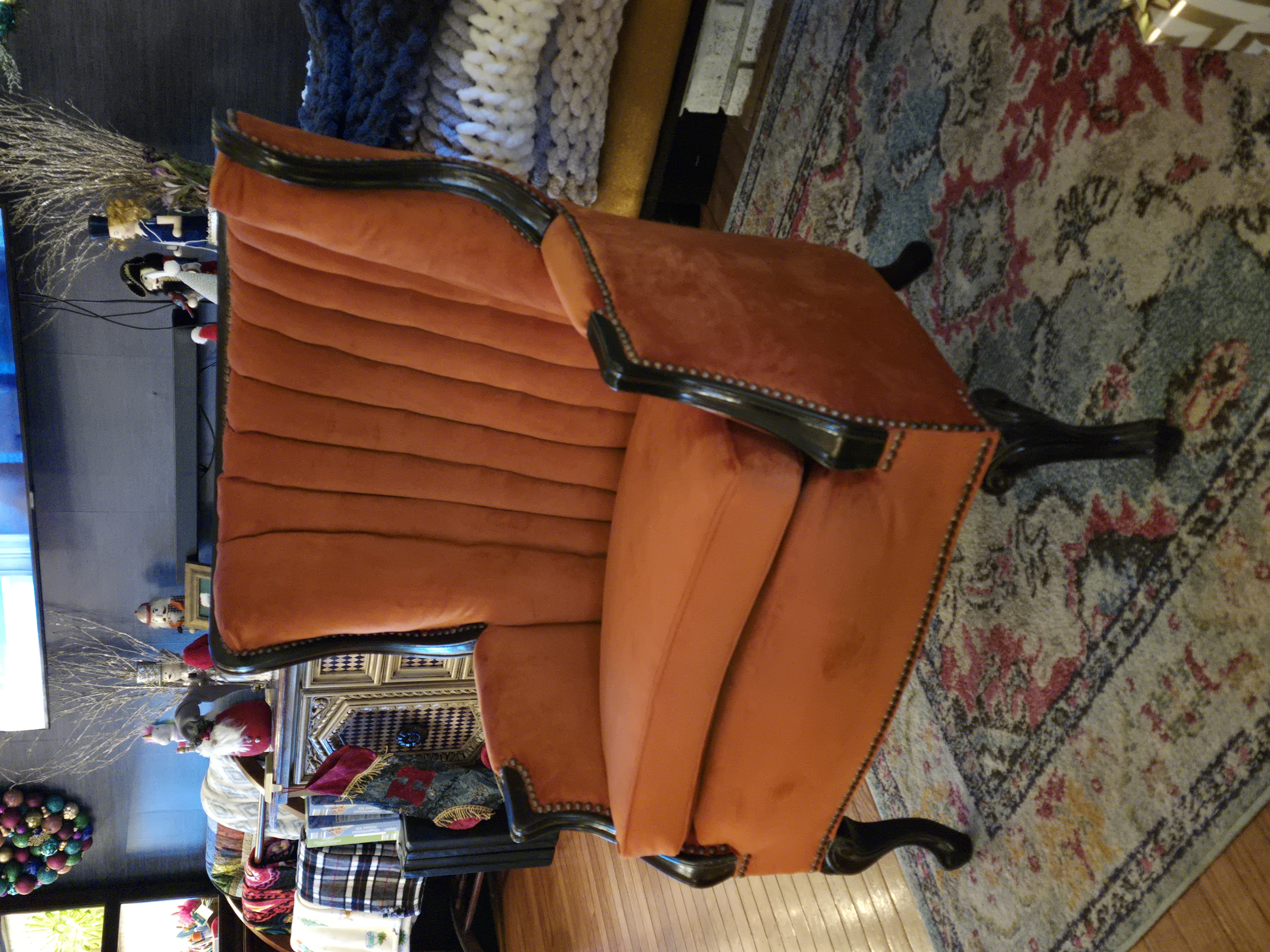 Armchair after