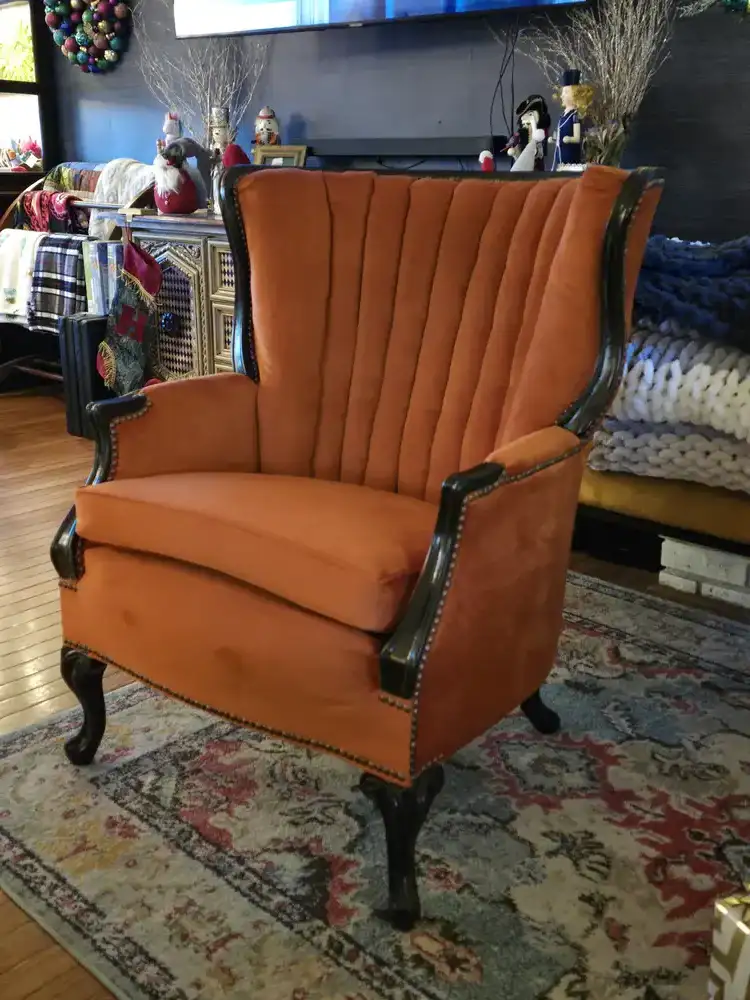 Armchair after