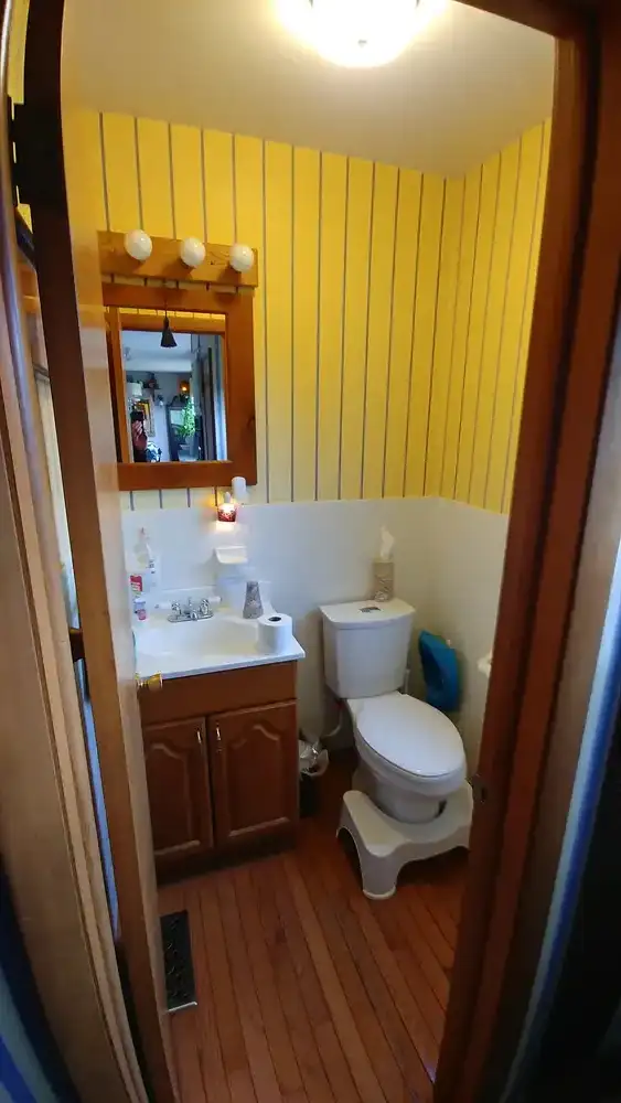 Bathroom before