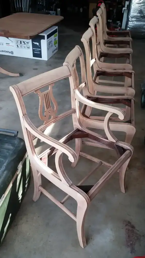 Dining chair before