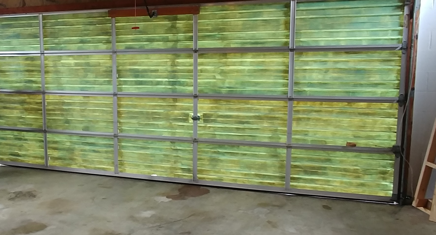 Garage door before