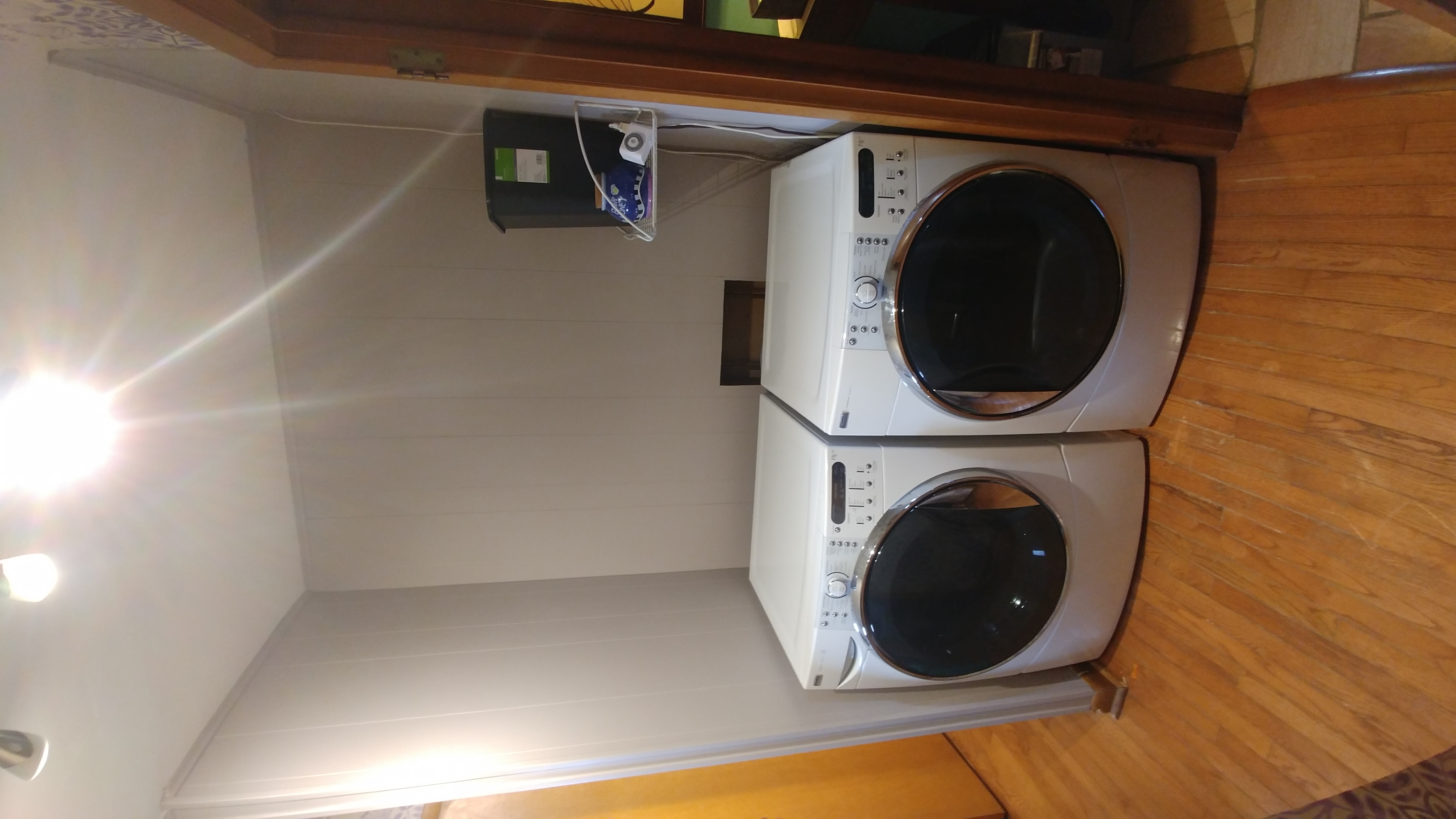 Laundry before