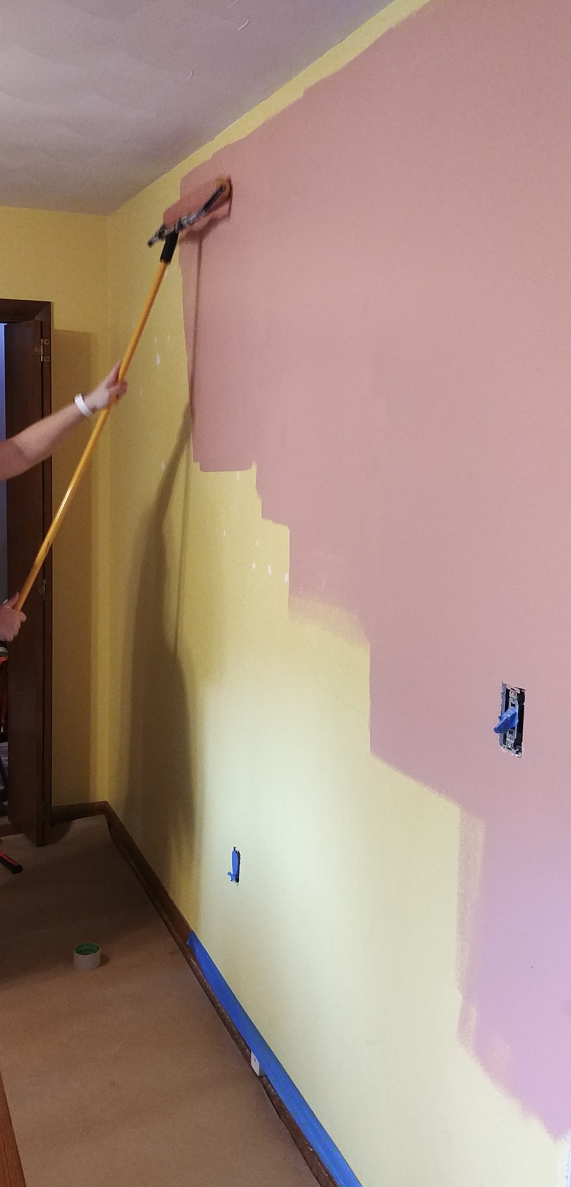 Paint before