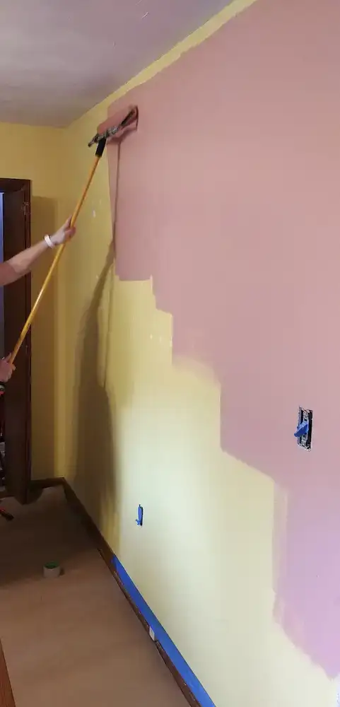 Paint before