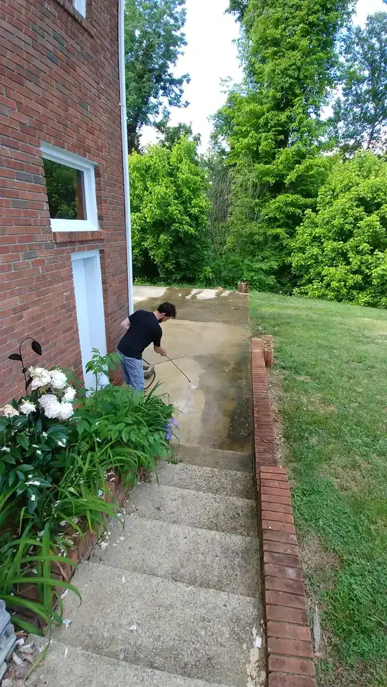 Pressure wash