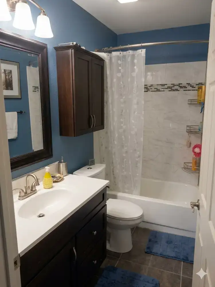 Salida bathroom after